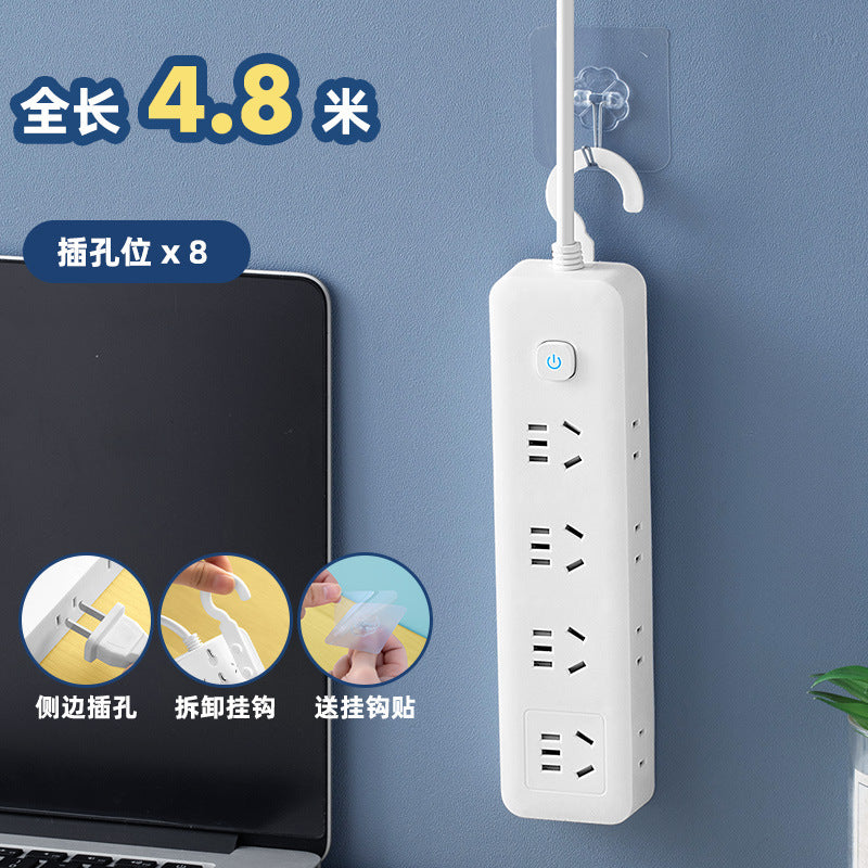 New national standard extension cord power strip socket smart power strip multifunctional with usb socket board student dormitory office