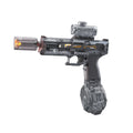 popular small ice mouse electric water gun fully automatic water absorbing large capacity pulse water gun lighting water gun toy