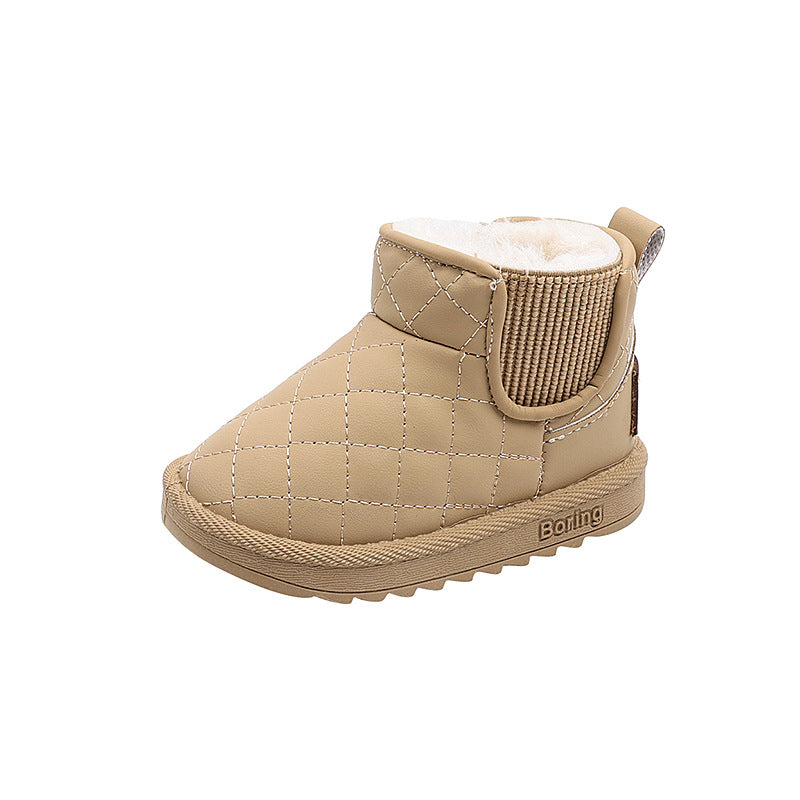 Kids snow boots girl winternew arrival baby cotton shoes toddler shoes fleece-lined shoes toddler boots men's winter shoes