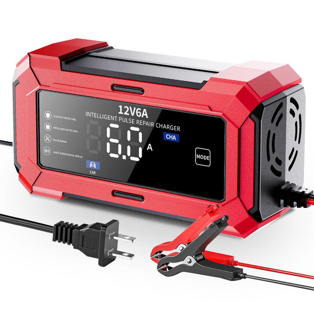 Car battery charger 12.6v 14.6v ternary lithium battery iron lithium charger 12v lead acid charger