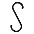 Space aluminum solid s-shaped hook kitchen utensil hook kitchen storage rack small hook accessories movable s-shaped single hook pendant