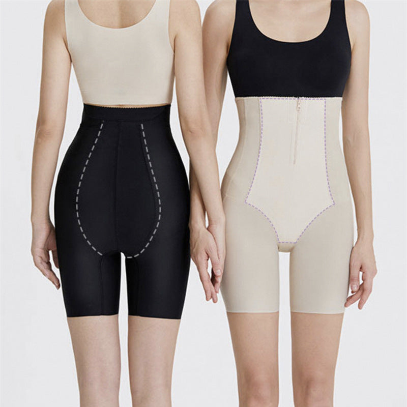Custom high-waisted seamless shapewear leggings for women - tummy control, butt lift, slimming body shaper, professional grade postpartum recovery panties