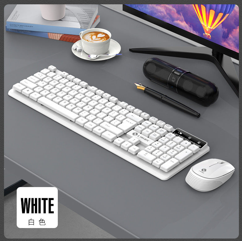 Limai w200 desktop computer laptop wireless keyboard and mouse suit for home office 2.4g wireless keyboard and mouse