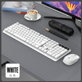 Limai w200 desktop computer laptop wireless keyboard and mouse suit for home office 2.4g wireless keyboard and mouse