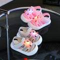 Baby boys' sandals summer light-up girls' anti-slip soft sole potty training toddler infant sandals 0-1-2-3 years