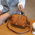 Genuine leather women's bag classy sense 2025best sellingfashionretro shoulder bag togo first layer cowhide satchel crossbody bag