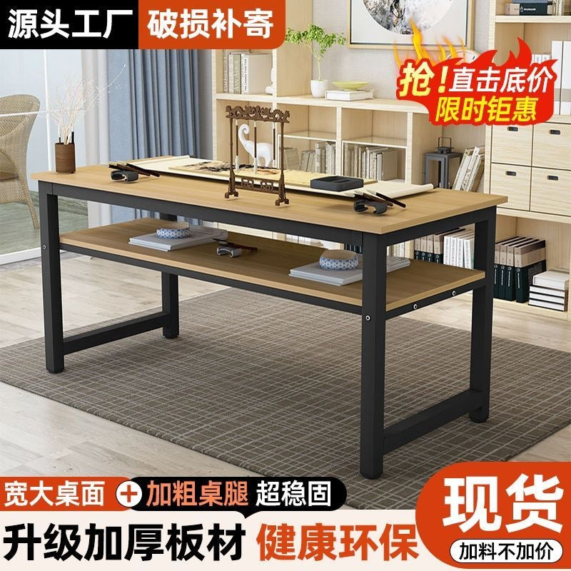 Desk student double casualfor home table rental room simple computer table wall-mounted small apartment narrow office desk