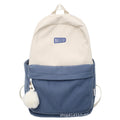 Backpack corduroy fabric is thick, soft and not easily deformed casual travel outing mommy bag girls backpack