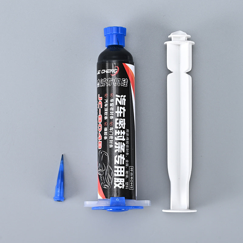 Car sealing strip glue black white translucent high temperature resistant UV resistant waterproof caulking adhesive repair glue
