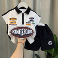 Boys' short-sleeve outfit set - new  summer collection: trendy, cool, and stylish kids' clothing for boys
