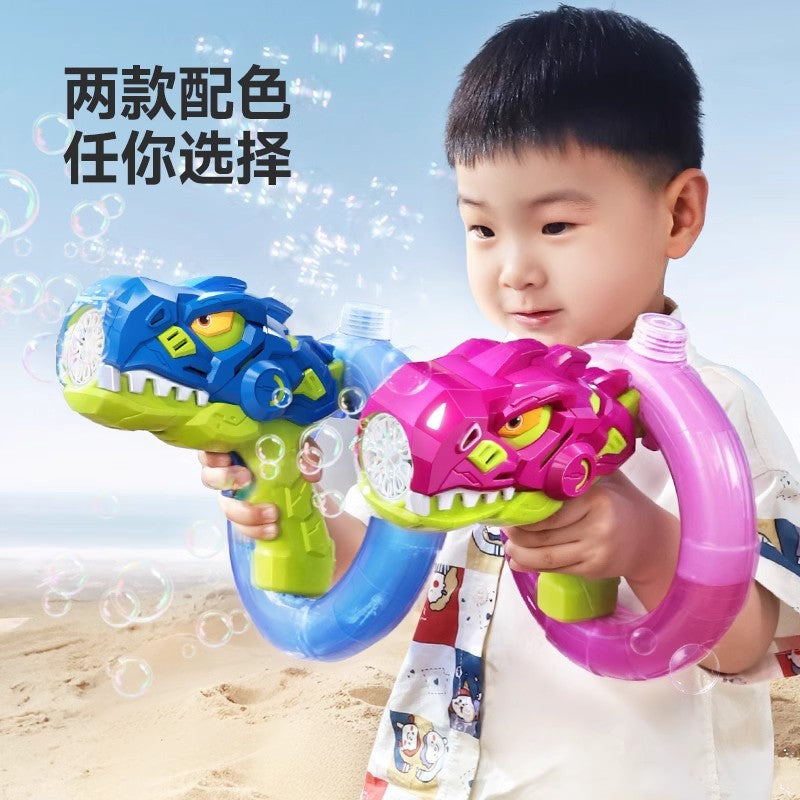 High-capacity electric bubble machine for kids - 2025 new model, fully automatic handheld bubble gun toy for girls and boys