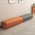 Rest area sofa bench reception chair training institution commercial soft stool benchcasual office reception row chair