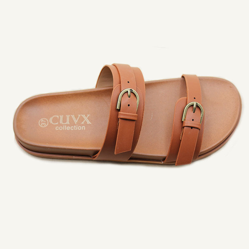 Factory wholesale new direct sales African women's shoes casual flat sandals thick sole word with cool slippers Slippers