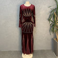 supply  new style elegantwork clothing velvet patchwork mid-waist hot diamond hip-covering fishtail long skirt