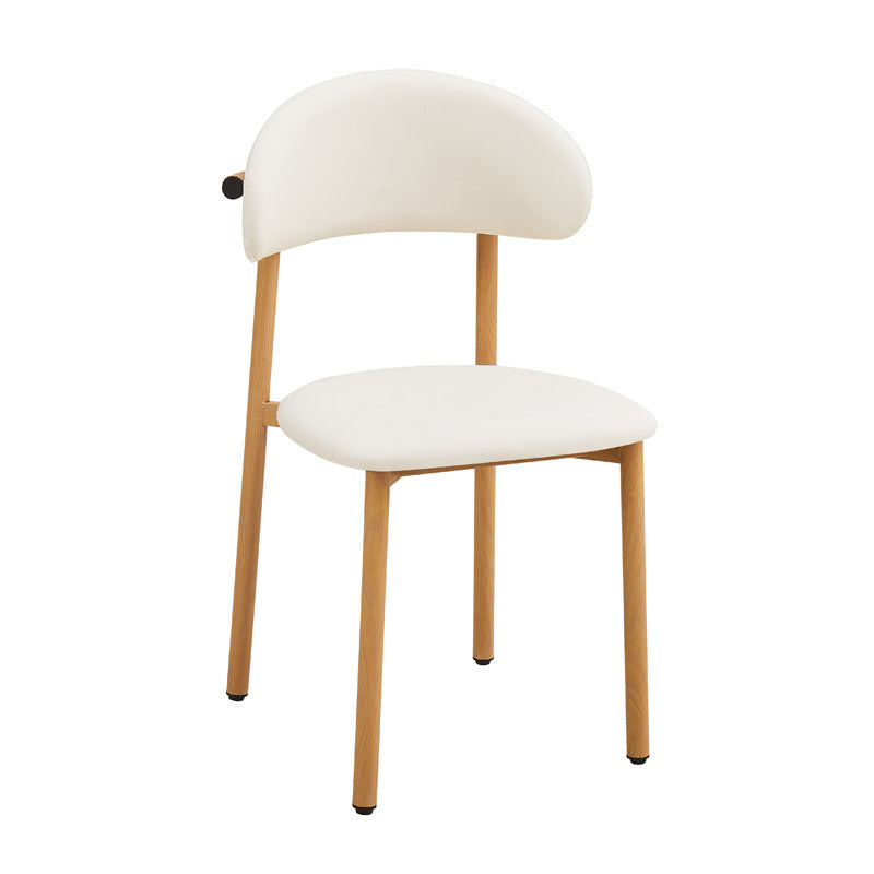 Luxury dining chair - home, leather cushion, casual chair, hotel reception chair, commercial banquet chair, dining chair