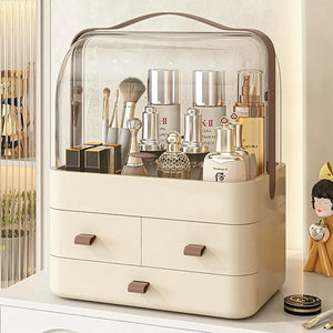 Desktop cosmetic storage box drawer type skin care product storage rack dressing table storage rack desktop lipstick storage box