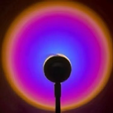 Internet celebrity bedroom projection live photo sunset sunset light photography filling light sunset light projection lighting ambient light