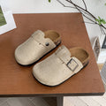 Kids' birkenstock-style slippers: retro, new spring/autumn/winter collection, outdoor & indoor wear, thick sole, closed-toe, easy slip-on, perfect for toddlers and young children