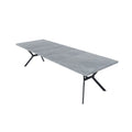 Factory direct wholesale customizable nordic light luxury dining table modern minimalist home stretchable small apartment living room table