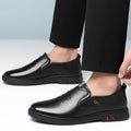 【genuine leather】men's leather shoes - autumn collection: business casual, british style, soft sole, soft upper, versatile shoes for men