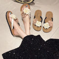 2026new arrival camellia cartoon cute flip-flops women's outwear casualeasiest for matchins lazy style sandals