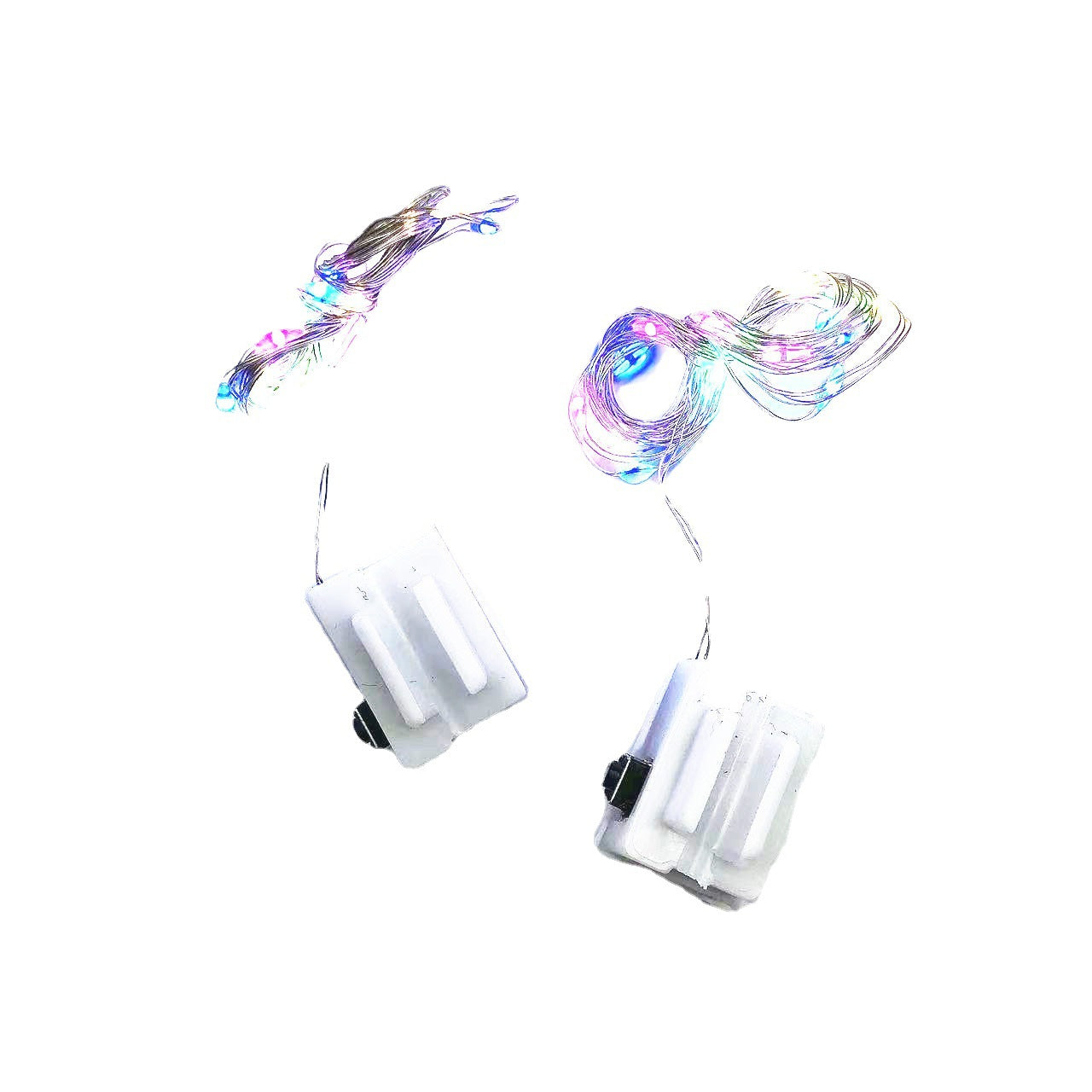 Buckle Bobo ball light string LDE luminous flash line with stars small lights decorative buckle stall night market flash