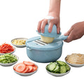 Multifunctional kitchen gadget: vegetable slicer & shredder - potato shredder, grater, and slicer for home use