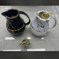 luxury style wholesale european coffee pot for home commercial thermos kettle 1000ml wood grain ls059 hot sale 8
