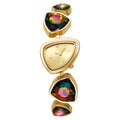 New arrival high-looking fashion women's accessible luxury irregular diamond-encrusted watch crystal niche high-looking quartz women's watch wholesale