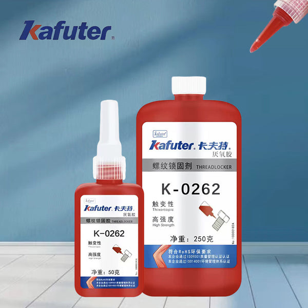 Genuine Kraft K-0262 Screw Adhesive 50G Anaerobic Adhesive 250G Thread Fastener Anti-rust, Fixed Thread Adhesive