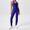 New arrival beautiful back sports yoga jumpsuit tight waist fitness wear guangzhou jinke sports goods co., ltd