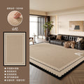 Vintage rug for living room, mid-century modern home rug, thickened waterproof and stain-resistant bedroom bedside rug, large area full coverage