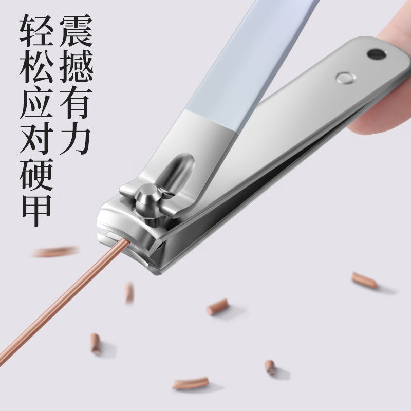 Stainless steel nail clipper set, various manicure sets, nail clipper set, manicure tools, 10-piece set, ready stock wholesale