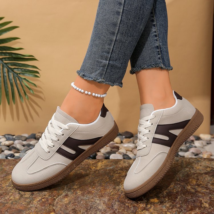 spring/autumn new arrival: plus-size german army trainers (gats) for women, sizes 36-45. perfect for cross-border e-commerce, , and . casual flats - dropshipping available