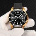 Xiangshiman brand golden steel belt waterproof water ghost men's luminous watch factory direct sales exportnew arrival cross-border hand