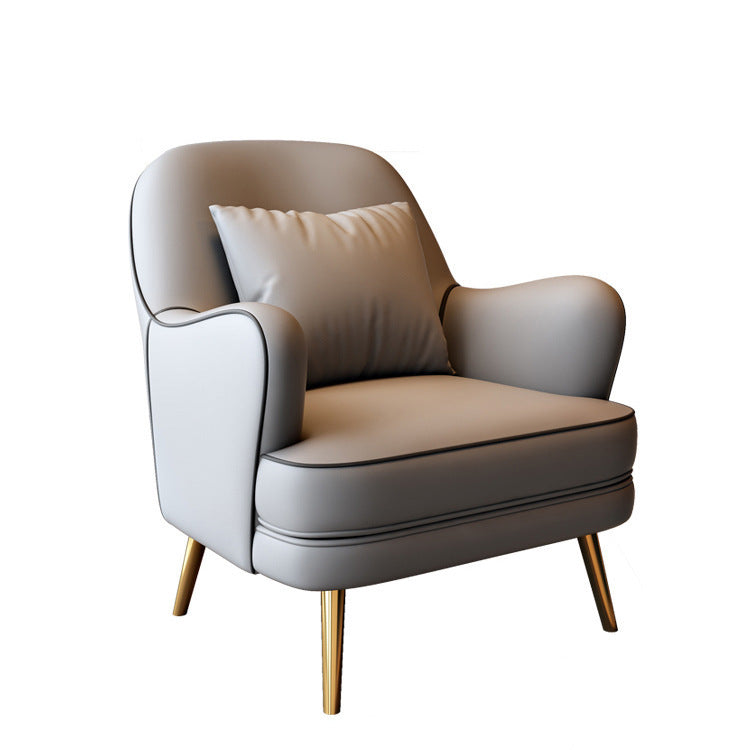 Single sofa for home living room small apartment casual chair sales department business negotiation hotel reception sofa chair