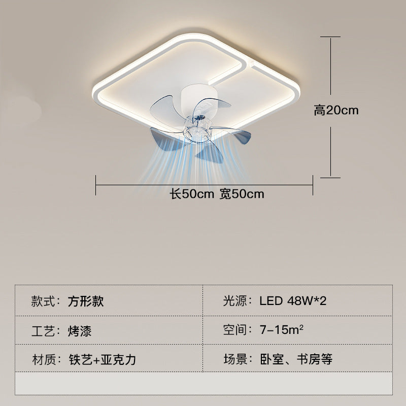 2025 new simple atmosphere living room light personalized design cloud fan ceiling light whole house combination lighting package