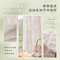 French princess style window screen classy romantic gauze curtain light-proof and opaque children's room gauze curtain shaoxing keqiao curtain