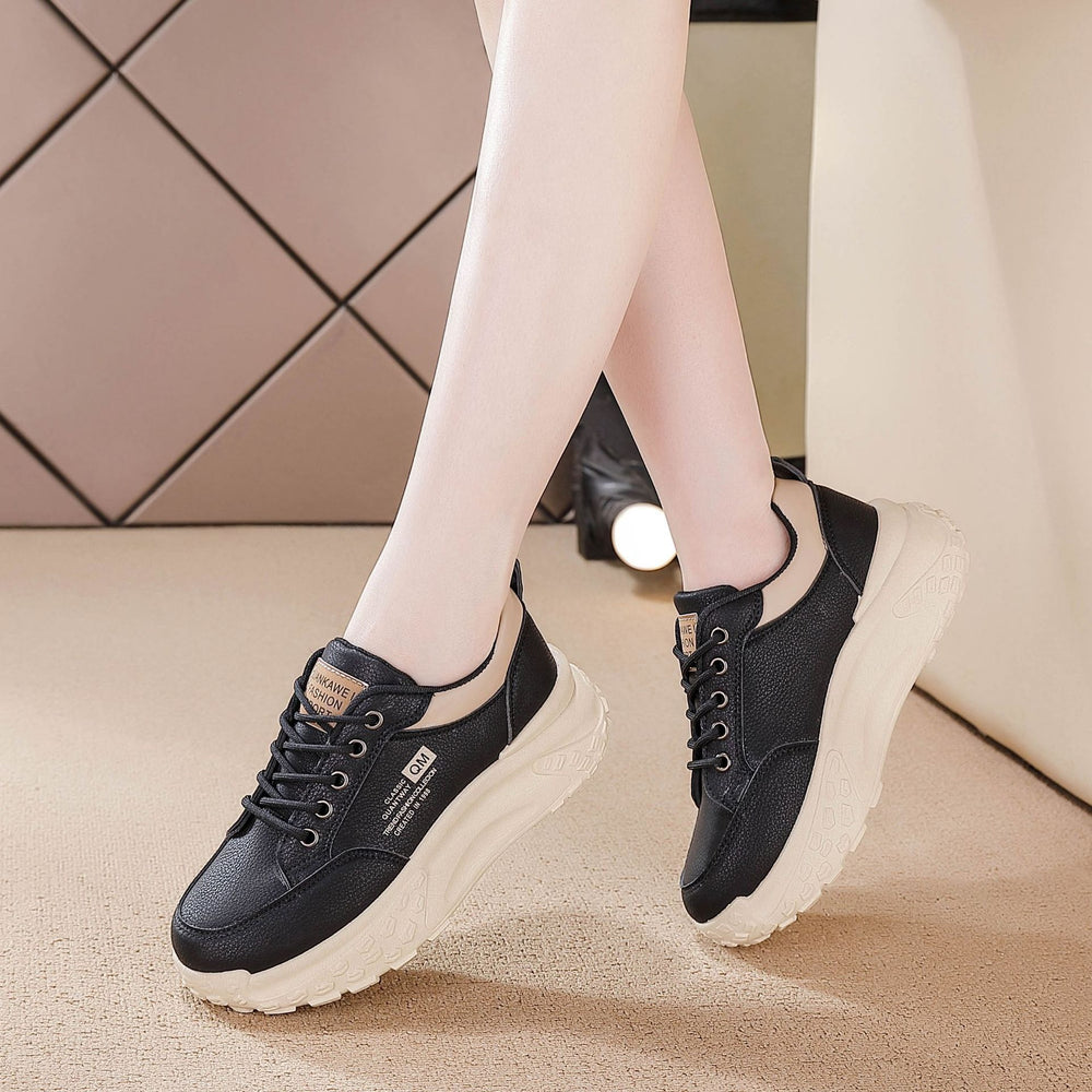 Best sellingthick sole dad shoes for women 2025springnew arrival show feet small easiest for match dad shoes not tired feet soft bottom sneakers