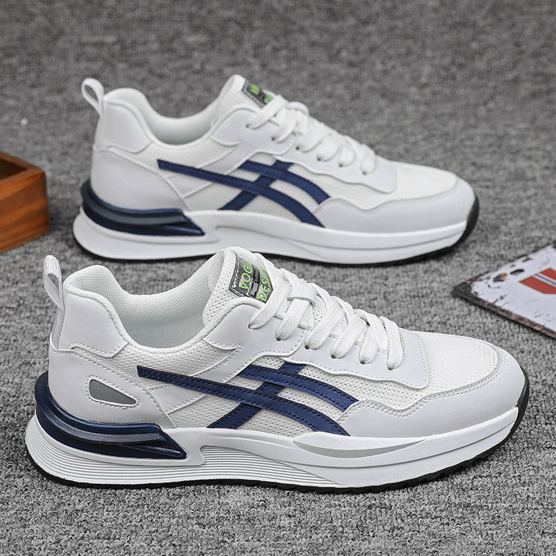Men's winter 2025 new casual athletic shoes, men's spring retro mesh breathable anti-odor trendy shoes