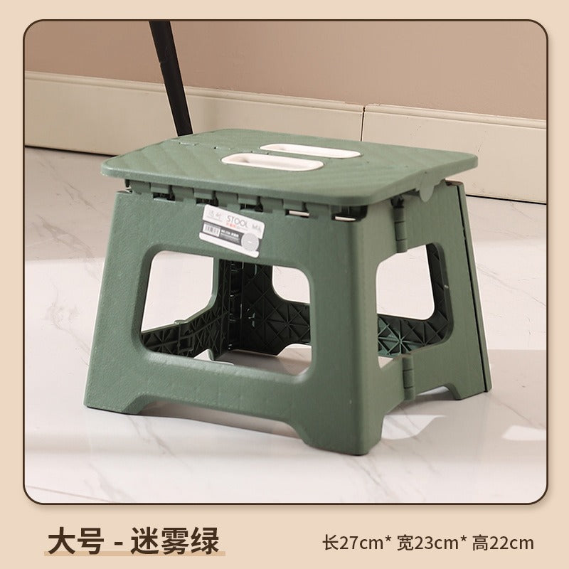 Foldable stool, thickened adult chair, portable home & outdoor camping chair, handheld durable student chair