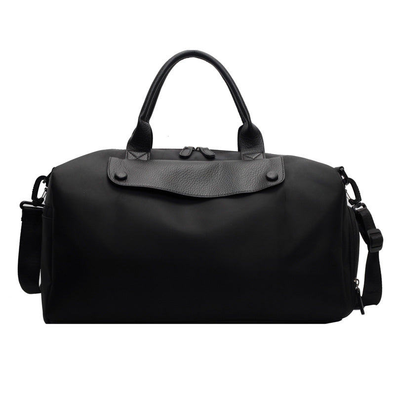 Cross-border hot-selling Korean version of messenger sports fitness bag Oxford cloth women's bag luggage bag light and short business trip travel bag