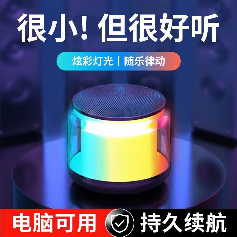 New premium bluetooth speaker - mini desktop bluetooth speaker - gift tws dual-link small speaker [x1-s100]
