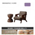 Single sofa chair richard french medieval style living room balcony casual chair solid wood designer sofa single chair