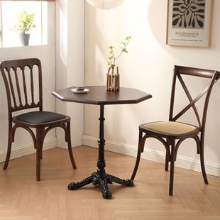 Italian dining chair - modern minimalist light luxury dining table and chair set - designer style nordic 2025 new arrival dining stool