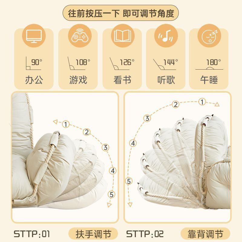 Lazy sofa balcony small apartment tatami folding human bedroom dog house double sofa bed popularcasual