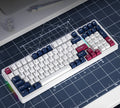 Viewsonic kt99 transparent customized true mechanical keyboard gasket wireless three-mode crystal keycaps