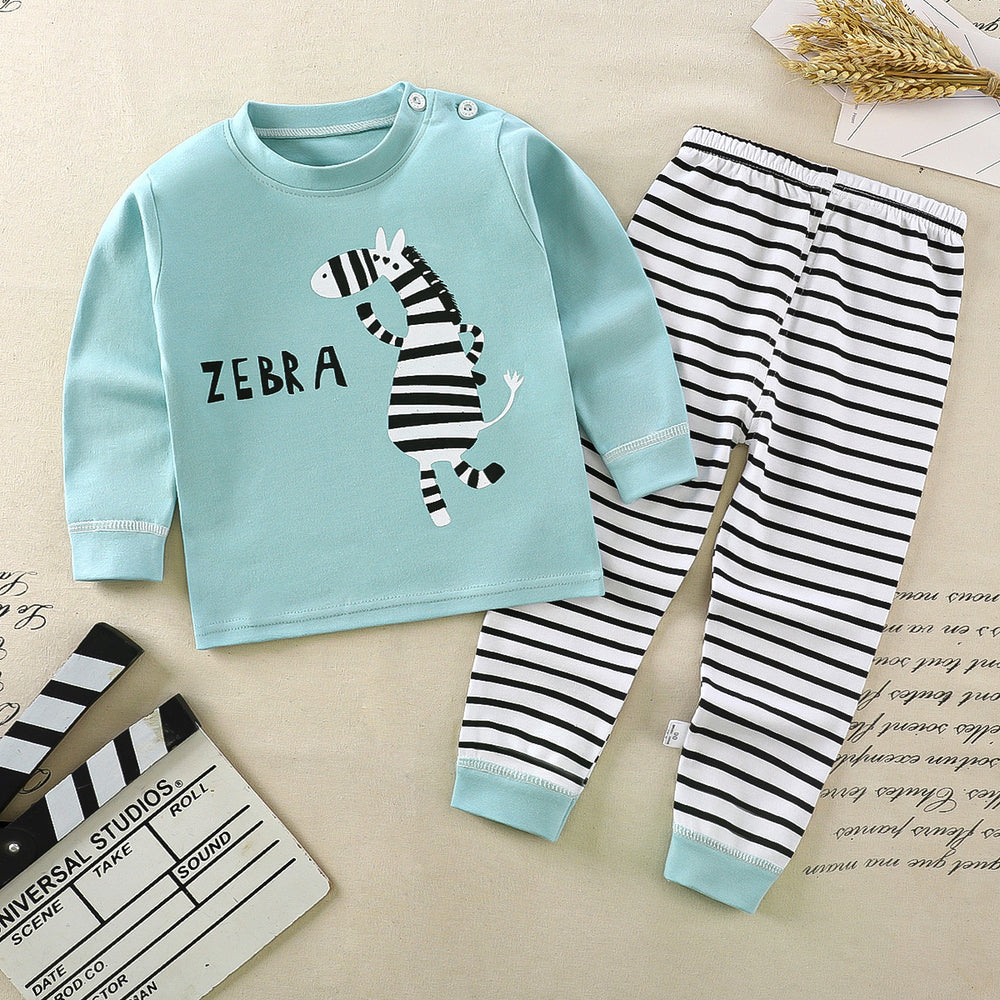 Kids' underwear set -  autumn/winter new collection - 100% cotton - boys' and girls' thermal underwear - baby and toddler loungewear - dropshipping available