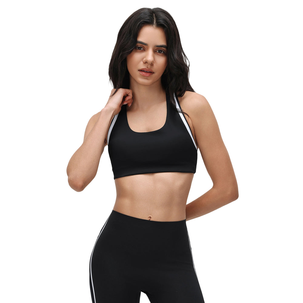 Women's high-impact sports bra - uplift, support, and anti-sagging bra for running, fitness, yoga, and back support - d26038
