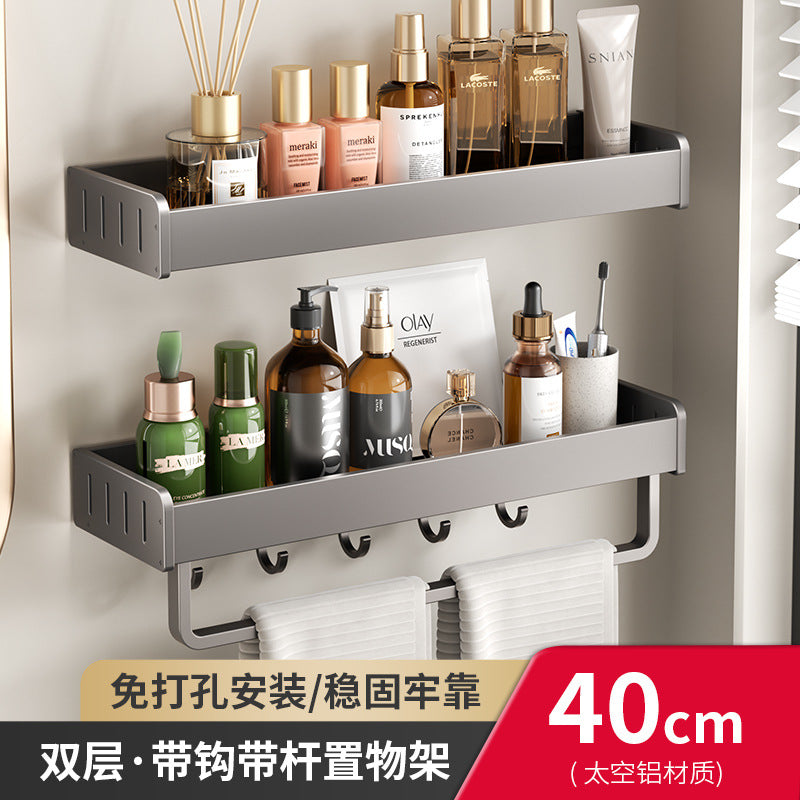 Removable bathroom rack No punching toilet toilet washstand toilet wall mounted bathroom storage rack